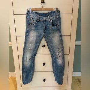 G-Star Raw ARC 3D Low Boyfriend Jeans Size 27 EUC